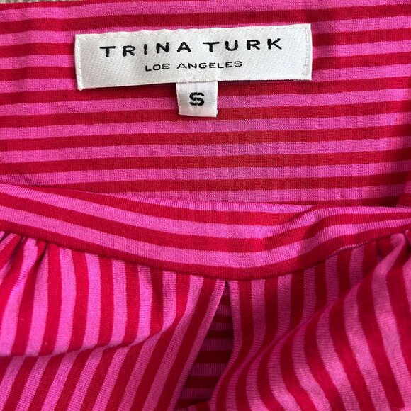 Vintage Trina Turk Tie Halter Top, Size Small - Picture 2 of 5